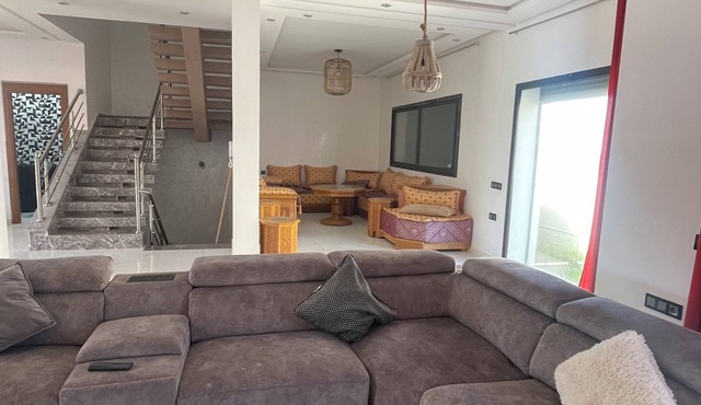 Villa oued cherrat bouznika en face la plage 4 bedrooms
