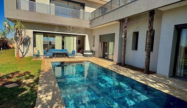 Villa Situé au Prestigieux Amelkis Golf Club de Marrakech