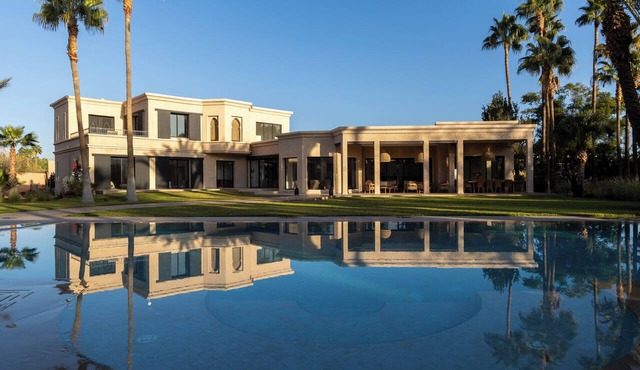 Villa Yliane Palmeraie in Marrakech with Heated Pool, Hammam, and Spa