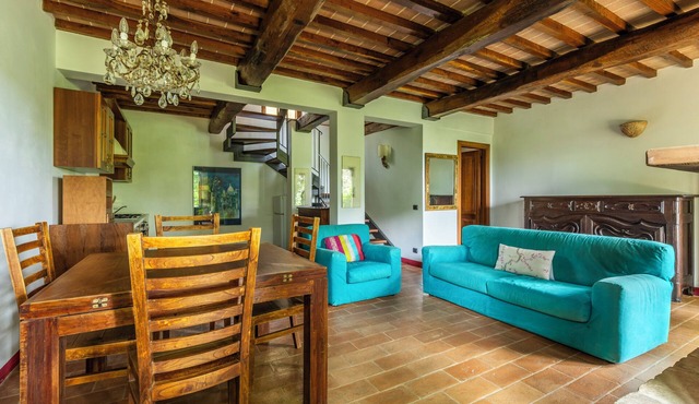 Wonderful castle, lovingly restored and panoramic view of Perugia and Tuscany.
