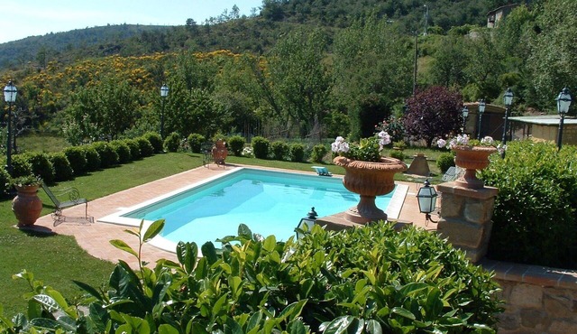 Wonderful villa for 4 guests with pool, WIFI, A/C, TV and panoramic view