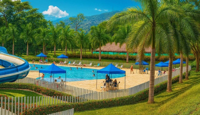 Year Round Summer Pools and Water Slides Santa Fe