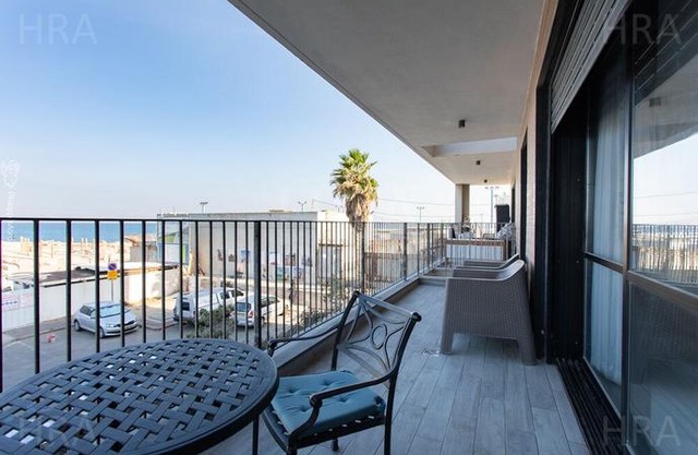Bat Galim Luxury balcony SEA view Nearby The Beach for Doctor's