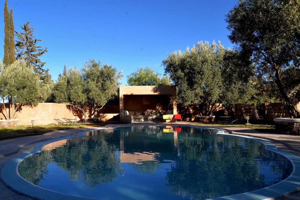 Amizmiz Villa | Villa Berbère Avec Piscine Bordé D'oliviers