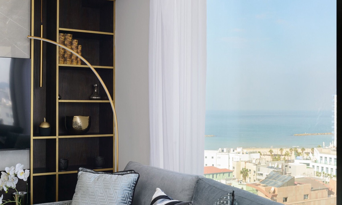 Kerem HaTeimanim Apartment | MAMAD High End 2BR with City & Sea View by FeelHome