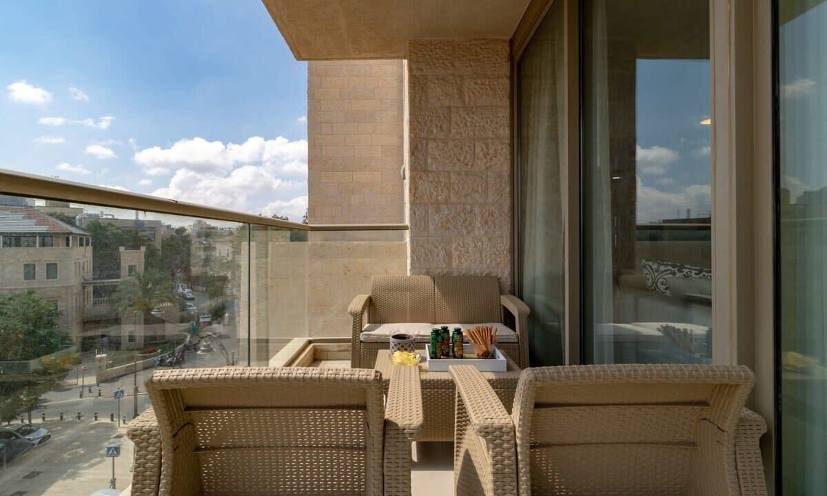 Jerusalem City Centre Apartment | Haneviim Court Complex - 2 Bedroom (Multi-unit)