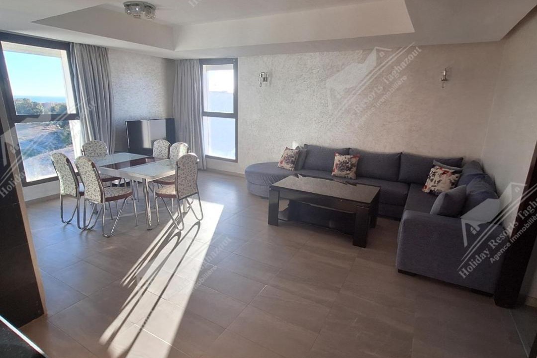 Tamraght Apartment | Breezy Retreat Apartment Ocean, Golf & Pool View Taghazout Bay Tamourit