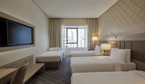 Deluxe Room, Multiple Beds, City View (Quadruple)