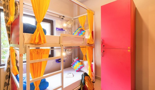 Bed In 4 Bed Female Only AC Dormitory Room With Ensuite Bathroom
