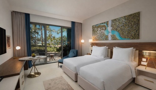Deluxe Twin Room with Garden View