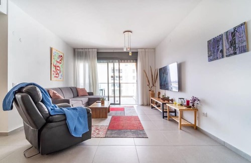 Nahariya Apartment | Beach Haven 3BR Apt by Sea N' Rent