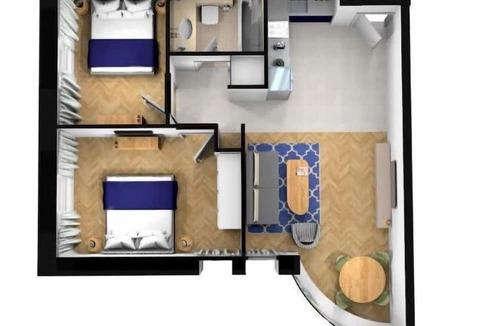 Haifa Apartment | Great 2BR Apartment Near Carmel Beach