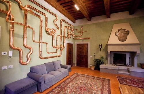Arezzo Apartment | Historic Frescoed Apartment with garden in the center of Arezzo