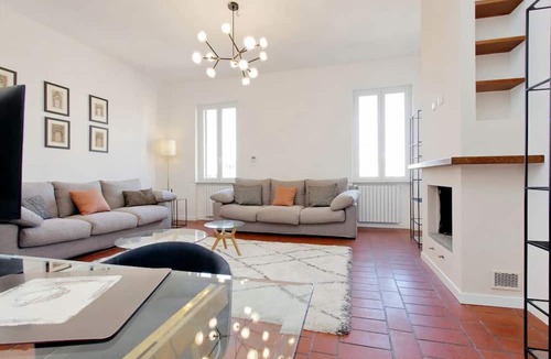 Rione XI Sant'Angelo Apartment | Panoramic penthouse for 8 with stunning view and wonderful terrace
