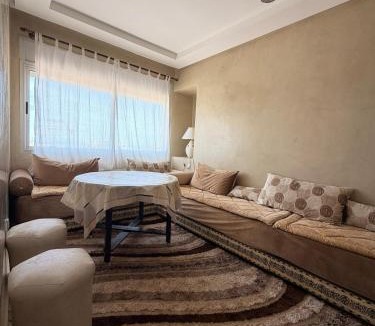 Oulad Azzouz Apartment | Havre de paix à Tamaris - 2 chambres et vue mer